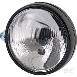 Priekinis žibintas, apvalus, RH skaidrus, tvirtinamas varžtais, 183x161mm, Wesem 1400660211