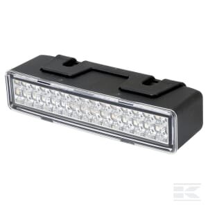 Dienos šviesos žibintas LED, stačiakampis, 12/24V, baltas, 147x50x33 mm, 30 LED, Waś 667706