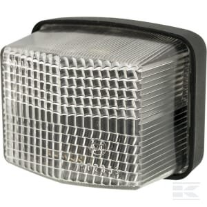 Gabaritinis žibintas, kvadratinis, 12/24V, baltas, tvirtinamas varžtais, 70x58mm, Promot 1400690700