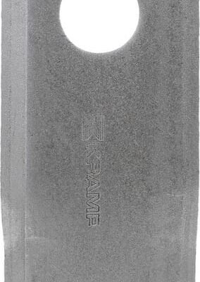 Dešinysis šienapjovės peilis (RH), 102 × 48 × 4 mm, skylė Ø19 mm, tinka Fella, 25 vnt. pakuotė, 140692KR