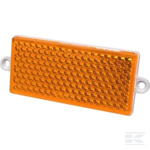 Stačiakampis atšvaitas, tvirtinamas varžtais, oranžinis 1415000212
