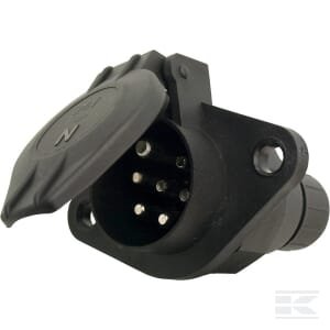 Lizdas 7 kontaktų Euro, plastikinis 1420282000