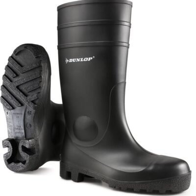 Apsauginiai guminiai auliniai batai Dunlop Protomastor, juodi, S5 klasė, 37 dydis (UK 4), 142PP37