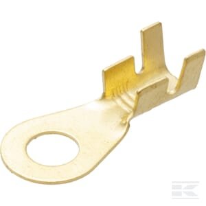 Žiedinis antgalis gintarinis 2.5mm² 0.5mm skylė 5mm 1440000112