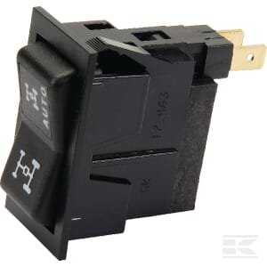 Klavišinis jungiklis (I)-0-(II) MOM-OFF-MOM 6 kontaktų 4WD 17463000