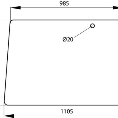 Kabinos stiklas, Kramp 178810111110N