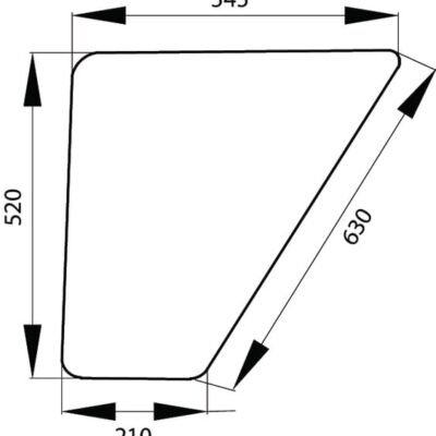 Kabinos stiklas, Kramp 178810111140N