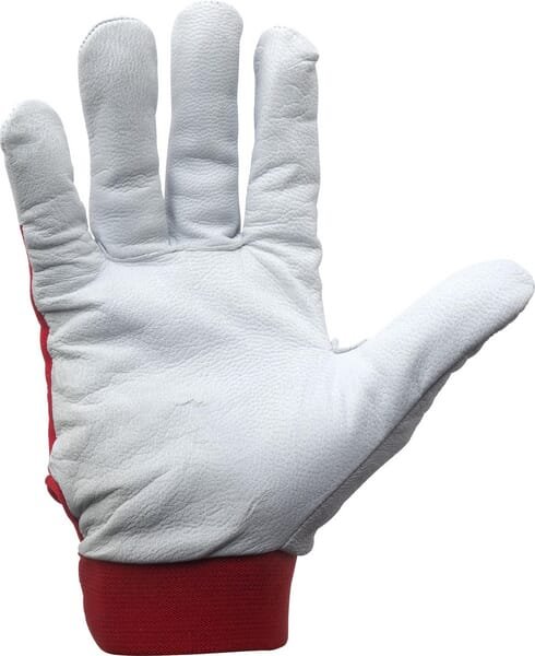 Darbo pirštinės, odinės ir audinio, dydis 9/L, 19501105509 - Image 2