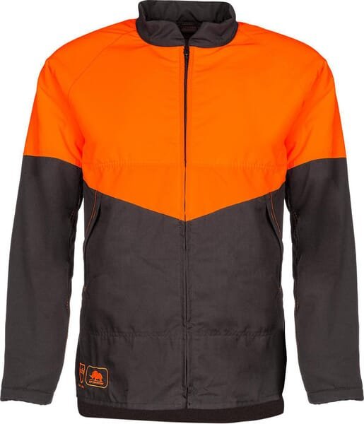 Miško striukė BasePro by SIP, oranžinė / pilka, dydis L, 1RJ1L - Image 2