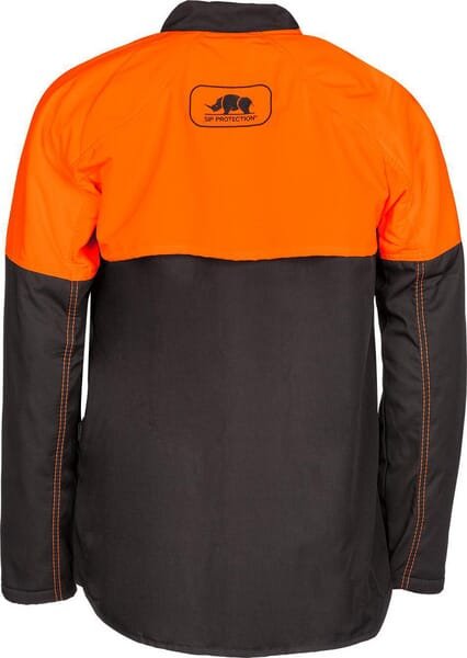 Miško striukė BasePro by SIP, oranžinė / pilka, dydis L, 1RJ1L - Image 3