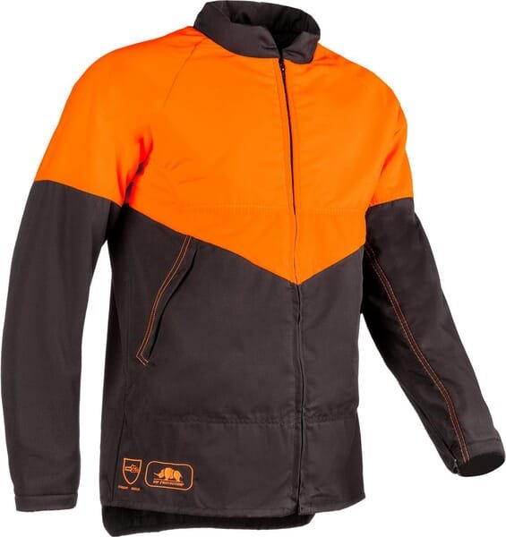 Miško striukė BasePro by SIP, oranžinė / pilka, dydis L, 1RJ1L - Image 4