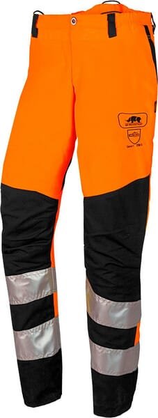 Apsauginės pjūklininko kelnės BasePro SIP, oranžinės, dydis 3XL, 1RQ1OB3XL - Image 2