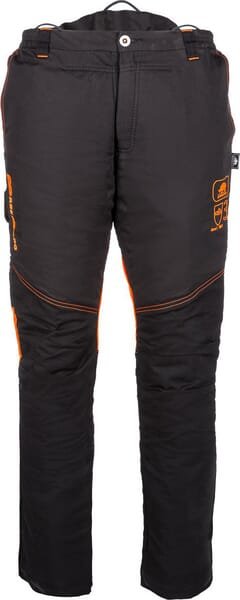 Apsauginės pjūklininko kelnės BasePro SIP, pilkos, dydis XL, 1RX3XL - Image 2