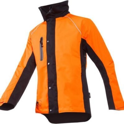 Lietaus striukė Keiu Outdoor, oranžinė / juoda, dydis S, 1SLROBS