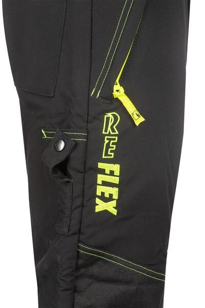 Apsauginės pjūklininko kelnės SIP, Hi-Vis, juodos, dydis 38–42" / L32", 1XRPA2PT3XL - Image 3