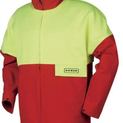 Miško darbų striukė Flex KWF by SIP, raudona / geltona, dydis XL, UK 40 / EU 56, 1XSKXL