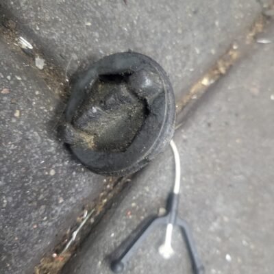 Husqvarna 340 Kuro bako kamštis