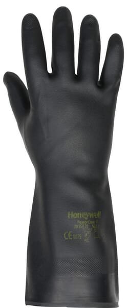 Medvilninės darbo pirštinės Honeywell Neofit, juodos, 33 cm, dydis 11/2XL, 209502011