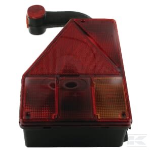 Galinė lempa LH halogeninė, 12V, raudona/geltona, tvirtinama varžtais, Earpoint by Aspöck 244051007