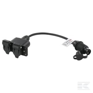 Socket 3 Kaištis double with kištukas 25036100PD