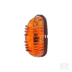 Posūkio žibintas 18W, ovalus, 12V, geltonas, tvirtinamas varžtais, 83x41mm, Hella 2BA001227211