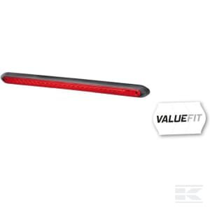 LED stabdžių žibintas, stačiakampis, 12V, raudonas, tvirtinamas varžtais, Hella ValueFit 2DA357015001