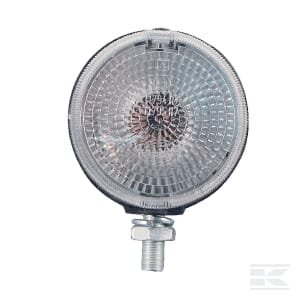 Gabaritinis žibintas 5W, apvalus, 12/24V, skaidrus, tvirtinamas varžtais, Ø73mm, Hella 2PF001648161