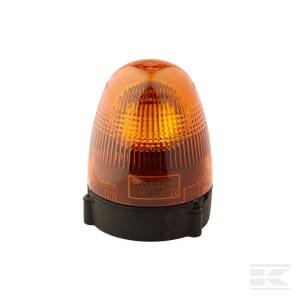 Rotacinis švyturėlis halogeninis, apvalus, 24V, geltonas, tvirtinamas varžtais, Ø130mm x174mm, Hella 2RL007337011