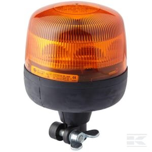 Sukamasis švyturėlis LED, apvalus, 12/24V, geltonas/oranžinis, tvirtinamas varžtais, 165x183mm, 8 LED, Hella 2RL010979011