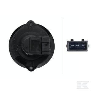 Stabdžių žibintas, apvalus, 12V, raudonas, tvirtinamas varžtais, Ø66mm, Hella 2SB009001387