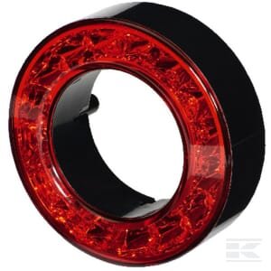 LED stabdžių žibintas, 2,30W, žiedinis, 12V, raudonas, 16 LED, Hella 2SB009362041