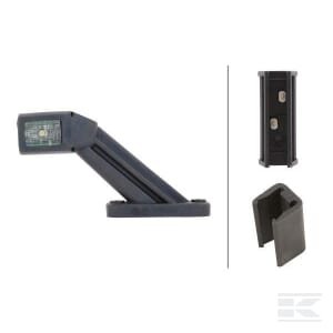 Gabaritinis žibintas RH LED, 1.20W, 12/24V, tvirtinamas varžtais, 102x, Quick-link, 4 LED, Hella 2XS011769101