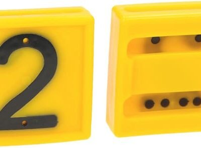 Marking Number, No. 2 yellow 45x45mm Farma – 306002FA