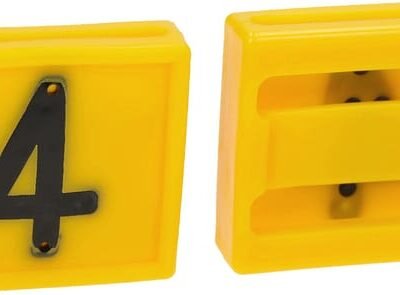 Marking Number, No. 4 yellow 45x45mm Farma – 306004FA