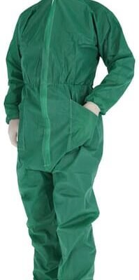 Vienkartinis kombinezonas, žalias, 70 g, dydis L 34382KER