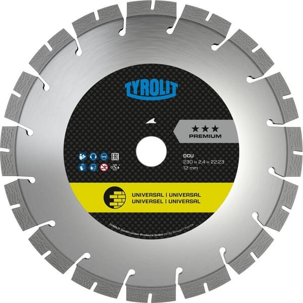Pjovimo diskas DCU Premium 230 mm 34434386