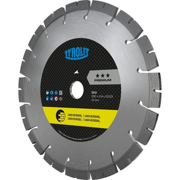 Pjovimo diskas DCU Premium 230 mm 34434386 - Image 2