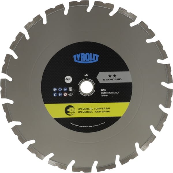 Pjovimo diskas DCUS1 350×3×25,4 mm 34499796