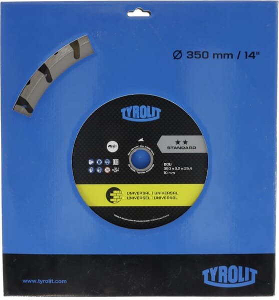 Pjovimo diskas DCUS1 350×3×25,4 mm 34499796 - Image 2