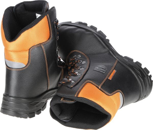 Apsauginiai grandininių pjūklų batai Lupriflex Eco Hunter Basic, juodi/oranžiniai, 42 dydis (UK 8), 361642 - Image 7