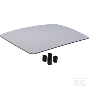 Veidrodžio stiklas 225x285 mm, 12V, su šildymu, MEKRA-LANG 401009004099