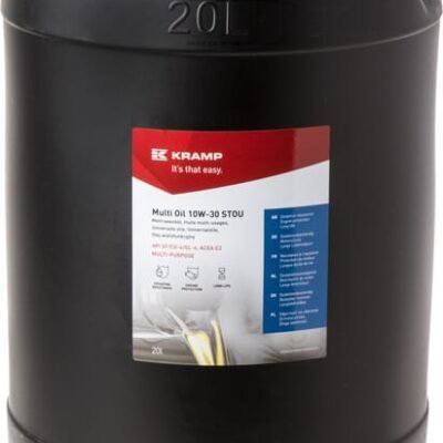 Universali alyva 20 l, pusiau sintetinė, SAE 10W-30, STOU/SUTO, Kramp 40221020WEKR