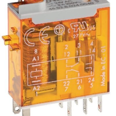 Relė 2W 8A 24V/AC Finder – 465280240054