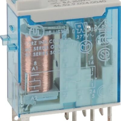 Relė 2W 8A 24V/DC Finder – 465290240040