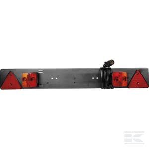 Priekabos šviesų lenta 12V 1 m, 4 m kabelis, 7 kontaktų kištukas 484062