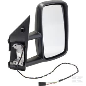 Veidrodis 349, dešinė, LHD, 12V, trikampis dangtelis 513490122H