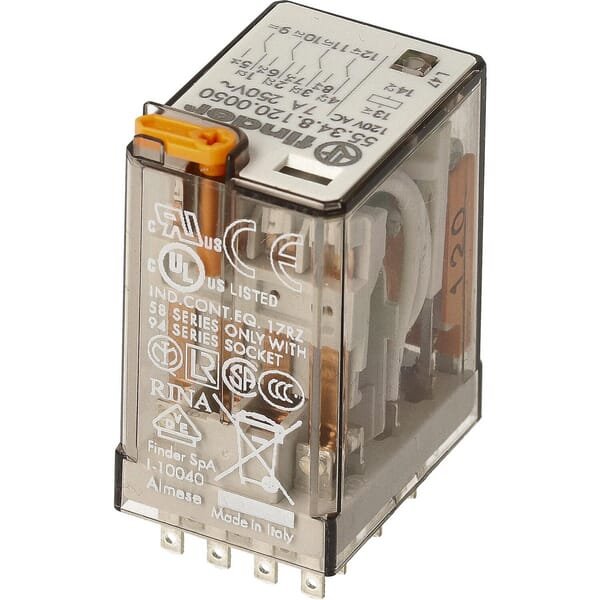 Relė 4-P 110V/AC Finder – 553481100050 - Image 3