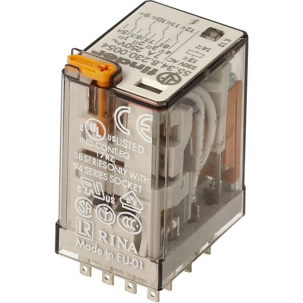 Relė 4W 7A 230V AC Finder – 553482300054
