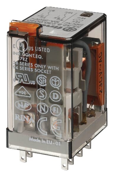 Relė 2-P 230V/AC Finder – 553282300050