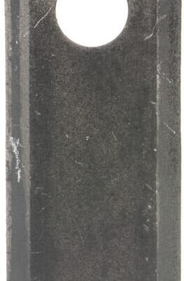 Kairysis / dešinysis šienapjovės peilis (LH/RH), 110 × 45 × 4 mm, skylė Ø18,5 mm, tinka Ylö / Nokka / Junkkari / Estre, 25 vnt. pakuotė, MB11045185